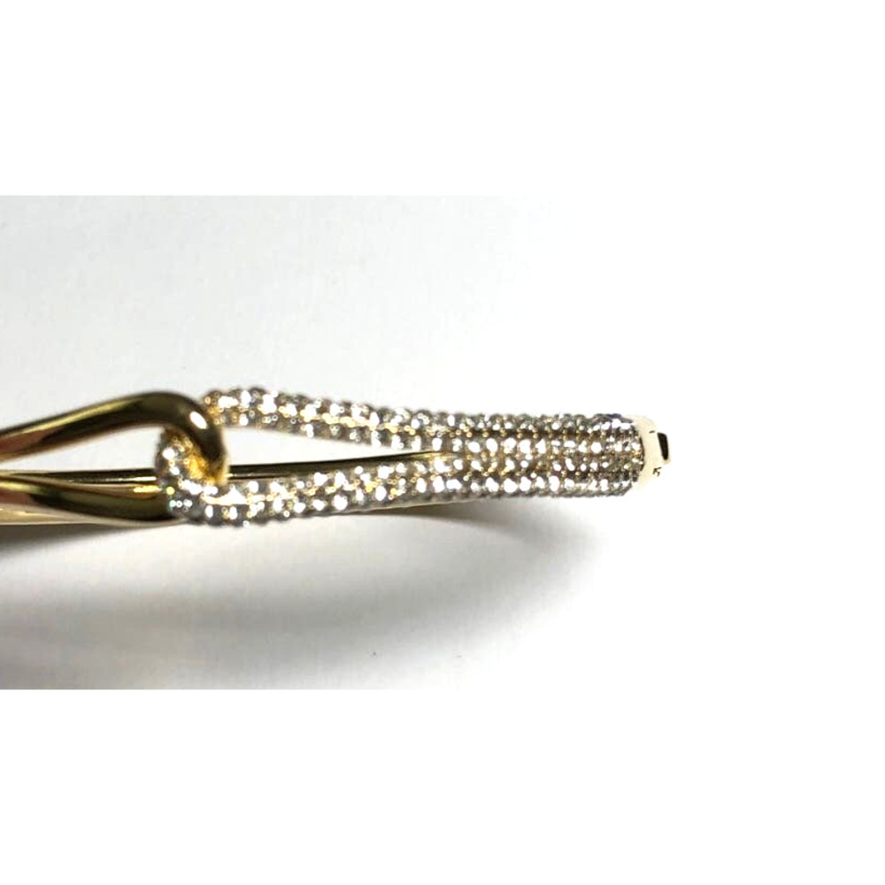 Kate Spade Get Connected Pave Loop Bangle Bracelet - image 3